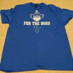 Indianapolis Colts Men's T-Shirt Commemorating Jim Irsay - size XL